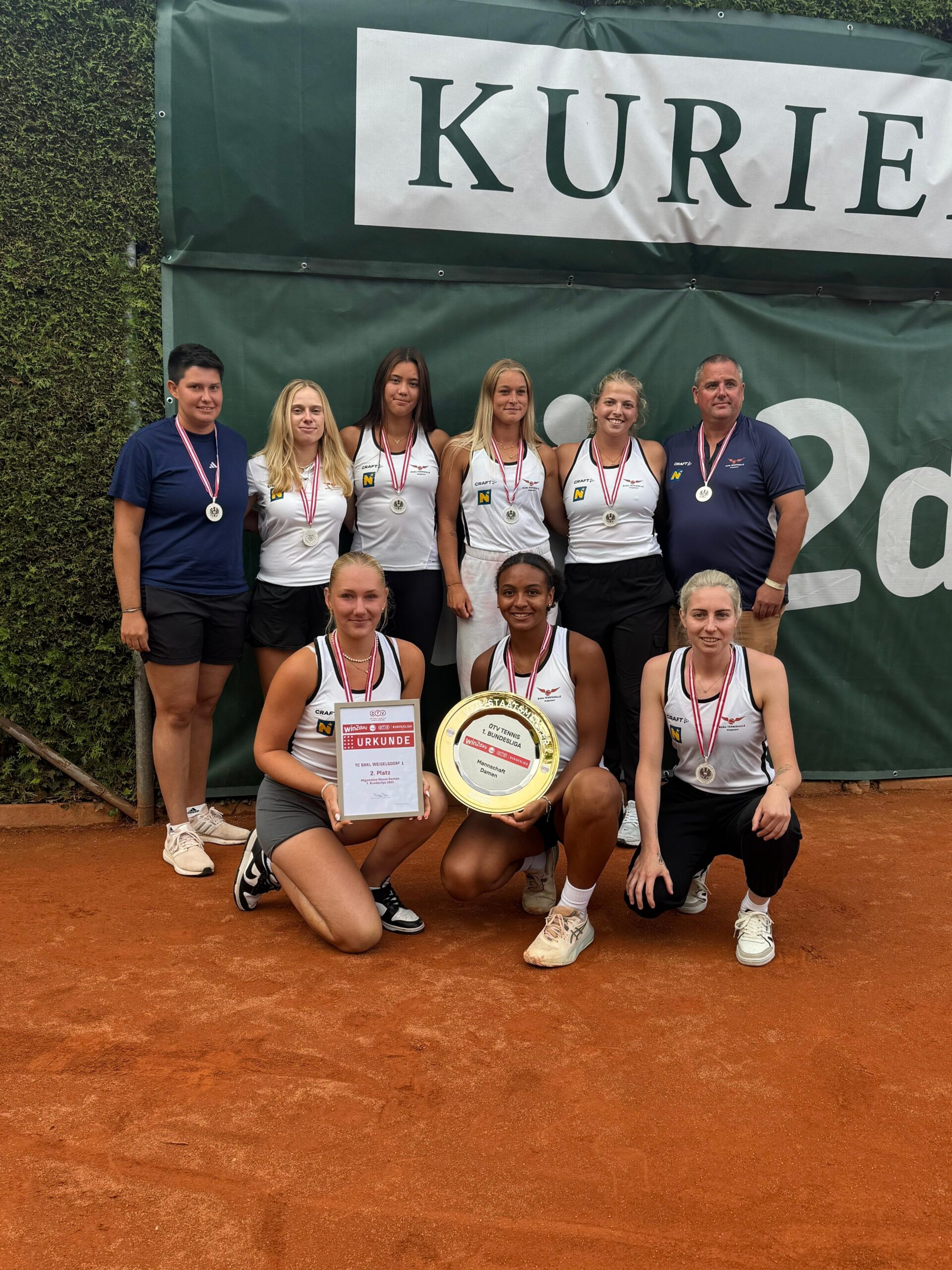 Damenmannschaft Tennis Bakl Weigelsdorf – Bundesliga